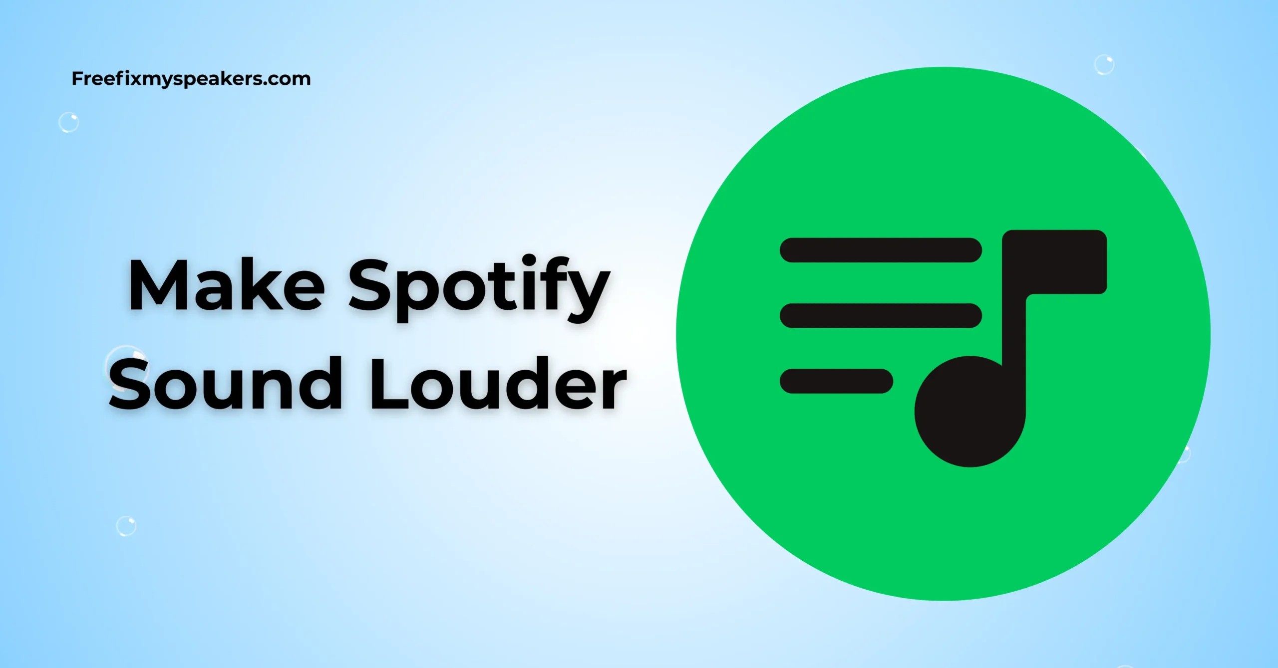Make Spotify Sound Louder